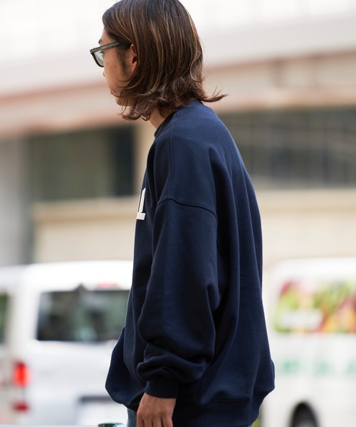 「THRASHER」 スウェットカットソー MEDIUM グリーン メンズ_画像8