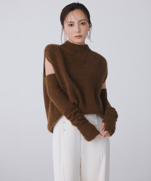 「anuans」 パンツ MEDIUM ホワイト系その他 レディース_画像9