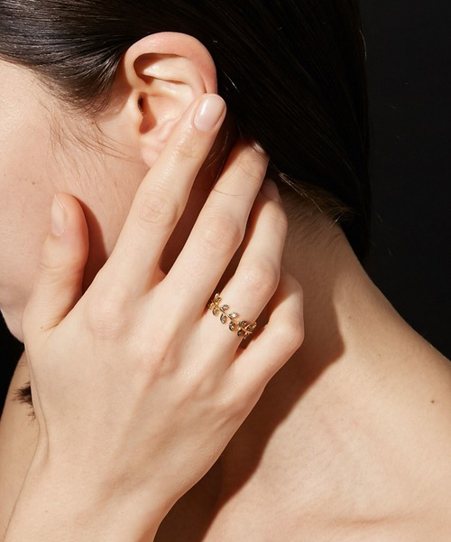 「ARTIDA OUD」 リング 9号 グレー レディース_画像5