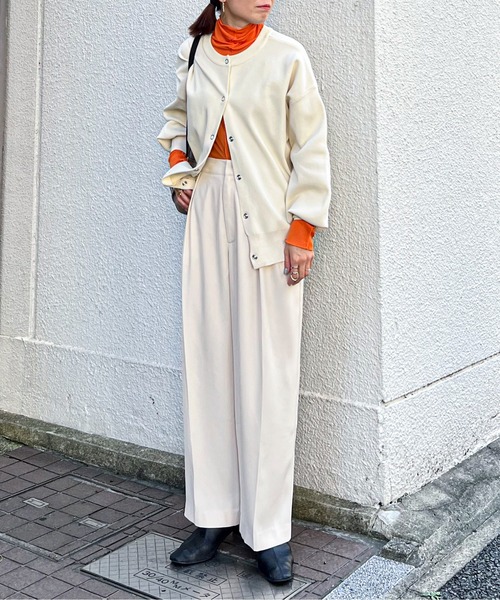 「feepur」 パンツ SMALL アイボリー レディース_画像4