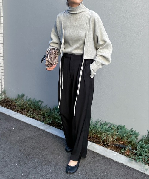 「feepur」 パンツ SMALL アイボリー レディース_画像5