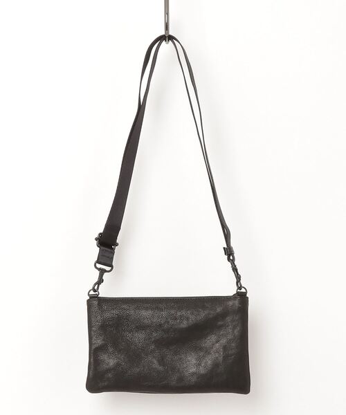「PATRICK STEPHAN」 ショルダーバッグ FREE ブラック×ブラック メンズ_画像2