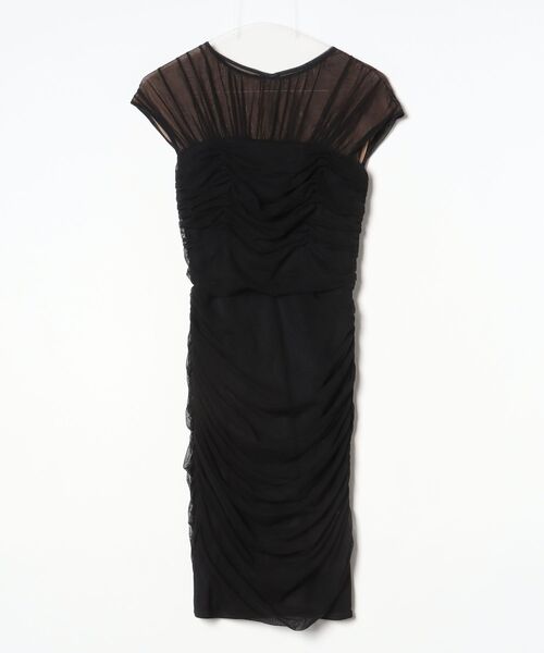 Tadashi Shoji 」 ノースリーブワンピース XX-SMALL ブラック