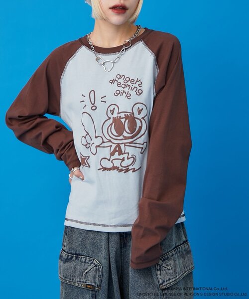 w closet（ダブルクローゼット） tシャツ 「ANGEL BLUE」ナカムラくん