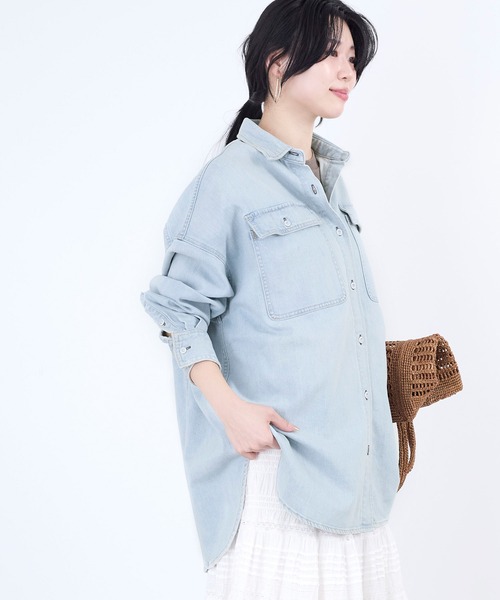 Healthy DENIM デニムシャツ Healthy DENIM(ヘルシーデニム)のAlmond Milk デニムシャツ通販