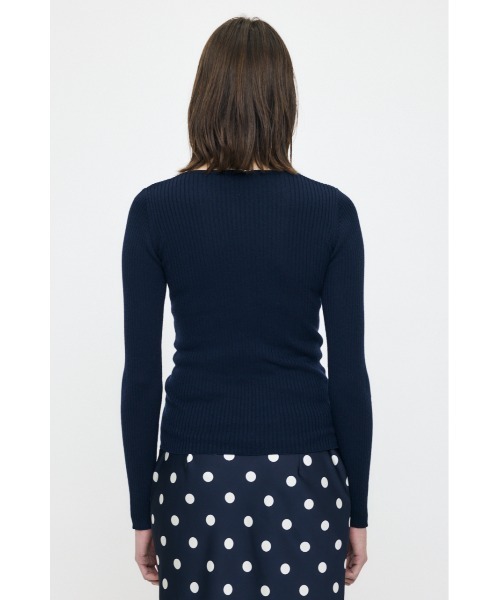 MOUSSY（マウジー） ニット セーター 「26年SS新作」CALM TOUCH HENRY