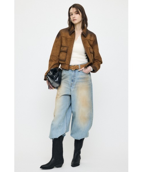MOUSSY（マウジー） ニット セーター 「26年SS新作」CALM TOUCH HENRY