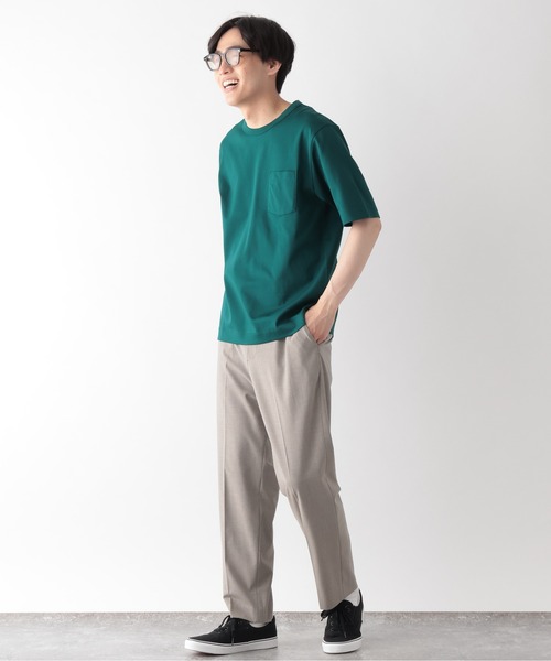 GLOBAL WORK（グローバルワーク） tシャツ リッチクリーンTシャツ/半袖