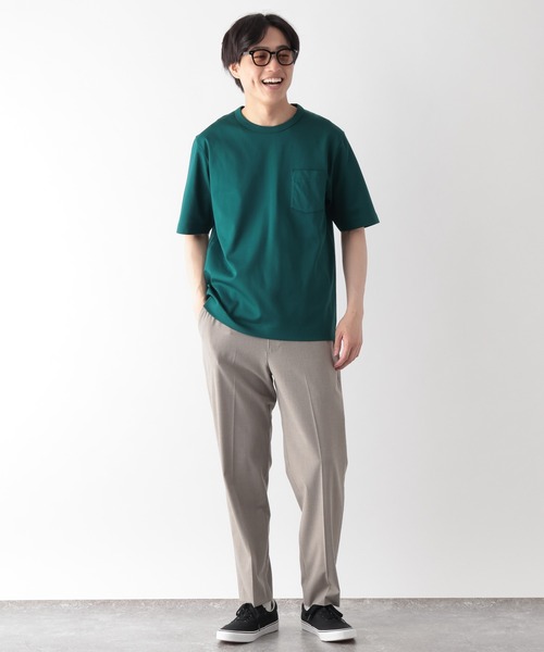 GLOBAL WORK（グローバルワーク） tシャツ リッチクリーンTシャツ/半袖