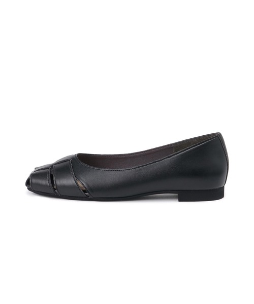 「artemis by DIANA」 フラットパンプス 22.0cm ブラック レディース_画像5