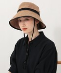帽子 ハット uvカット 紫外線カット レディ...の詳細画像1