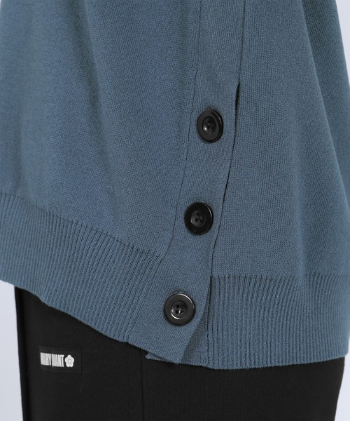 machatt マチャット サイドボタンニットプルオーバー MARY QUANT（マリークヮント） ニット セーター マリークワント サイド
