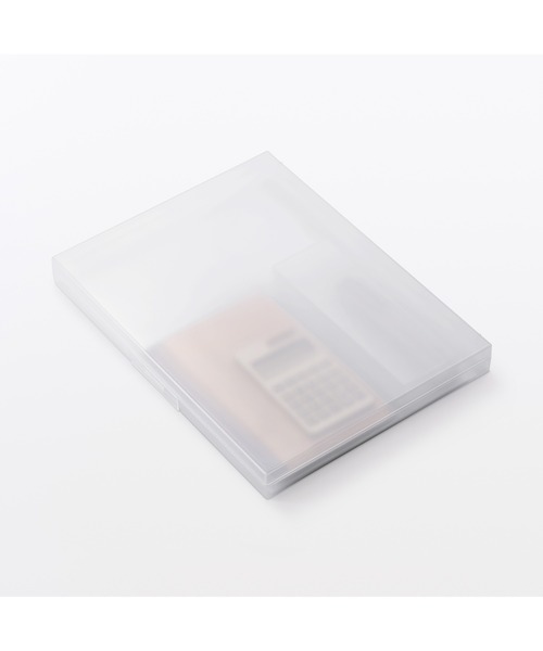 無印良品（MUJI） 収納 ポリプロピレン ファイルケース 約幅33×奥行