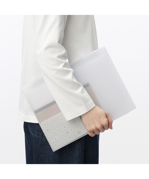 無印良品（MUJI） 収納 ポリプロピレン ファイルケース 約幅33×奥行