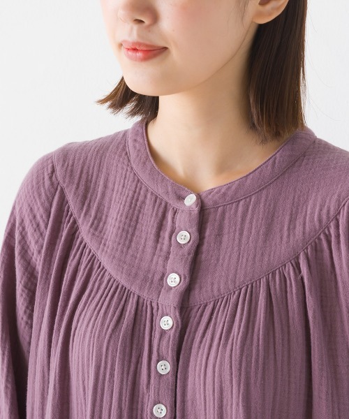 「OMNES」 長袖ワンピース FREE ブラック レディース_画像2