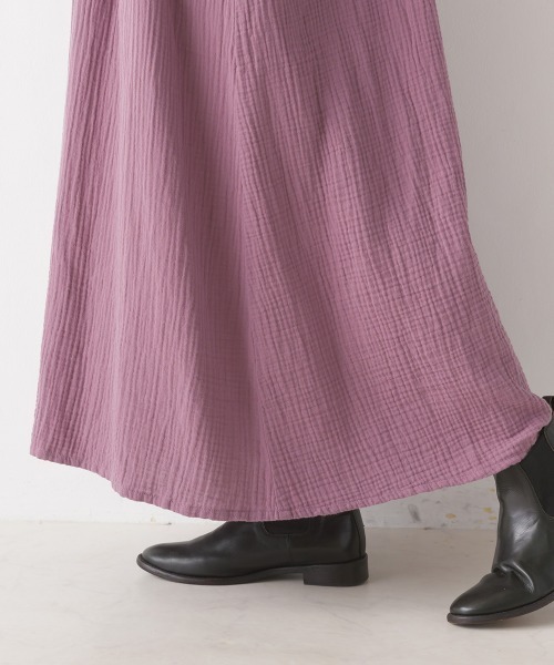 「OMNES」 長袖ワンピース FREE ブラック レディース_画像4