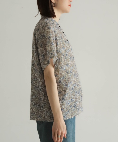 「NOMBRE IMPAIR」 半袖ブラウス FREE ベージュ レディース_画像7
