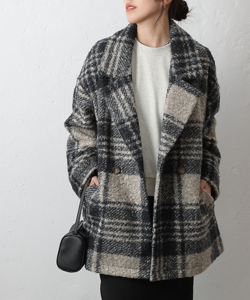 「COLONY 2139」 テーラードジャケット FREE モカ レディース_画像4