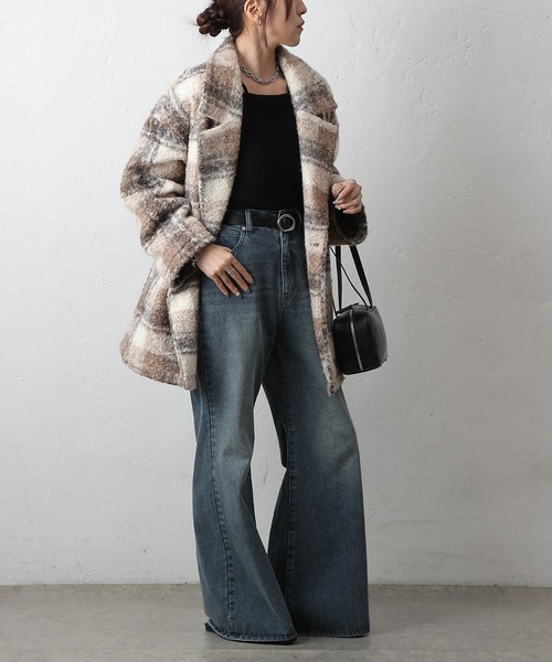 「COLONY 2139」 テーラードジャケット FREE モカ レディース_画像5