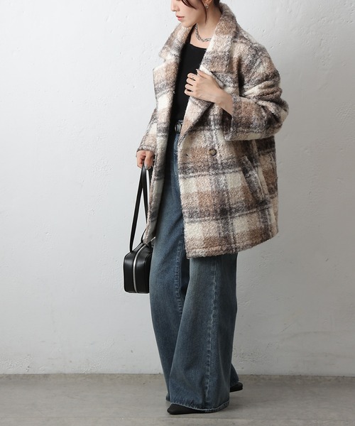 「COLONY 2139」 テーラードジャケット FREE モカ レディース_画像7