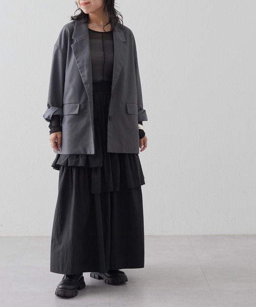 「COLONY 2139」 テーラードジャケット FREE グレー レディース_画像6