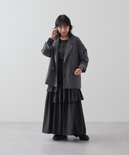 「COLONY 2139」 テーラードジャケット FREE グレー レディース_画像7