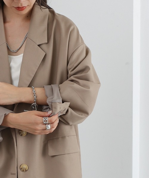 「COLONY 2139」 テーラードジャケット FREE グレー レディース_画像9