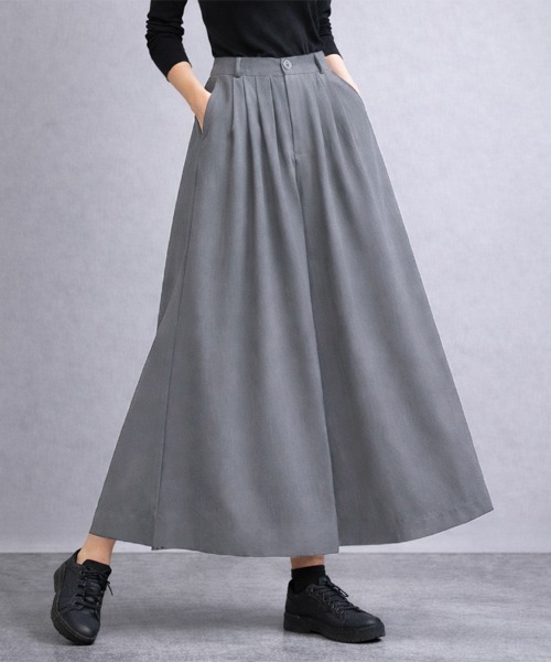 「SallyLunn」 スラックス MEDIUM ブラック レディース_画像9