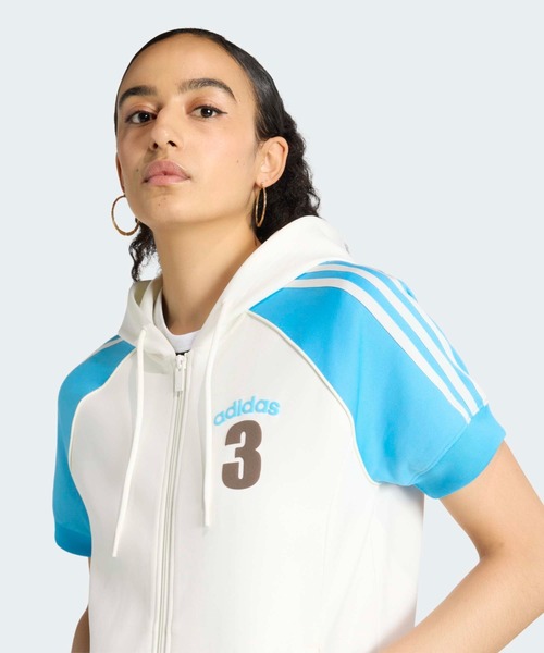 adidas（アディダス） ジャージ W VIN SUPERSTAR SS TT フード付き
