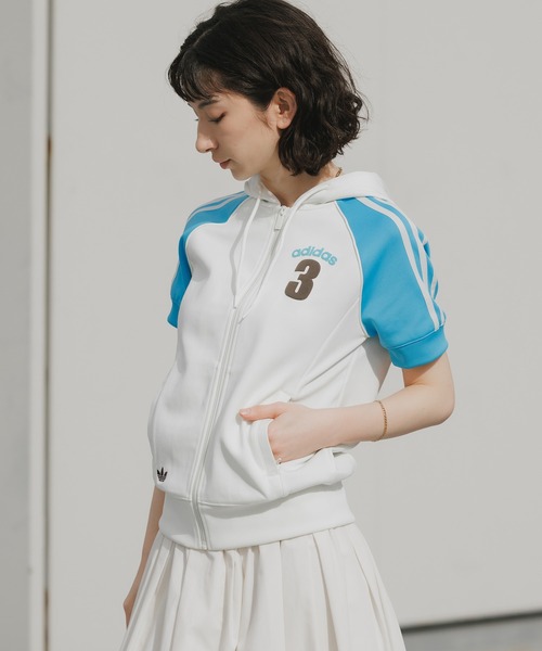 adidas（アディダス） ジャージ W VIN SUPERSTAR SS TT フード付き