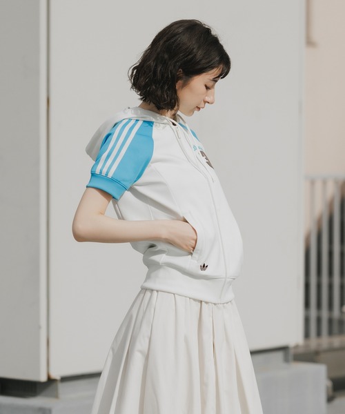 adidas（アディダス） ジャージ W VIN SUPERSTAR SS TT フード付き