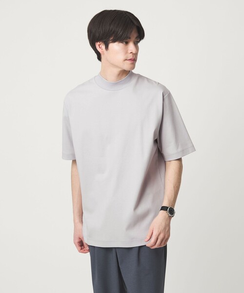 ロゴモックネックシャツ　グリーン　L Resurrection - 【26SS】 MENS NEONLOGO MOCK NECK / ネオン ロゴ