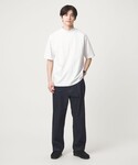 tシャツ オーガニックコットン ポンチ モック...の詳細画像3