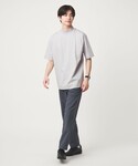 tシャツ オーガニックコットン ポンチ モック...の詳細画像4