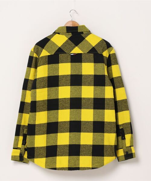 「TOMMY JEANS」 ジャケット LARGE レッド メンズ_画像4