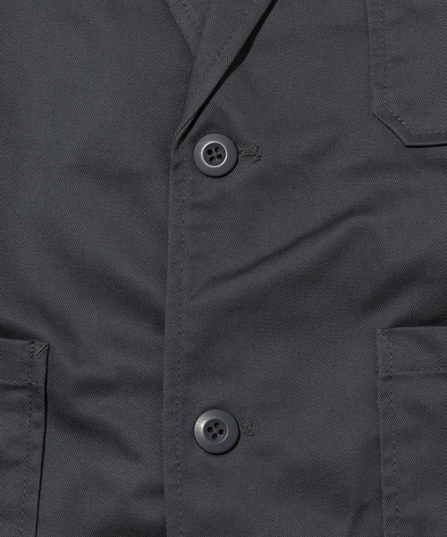 「RED KAP」 ジャケット LARGE チャコールグレー メンズ_画像6