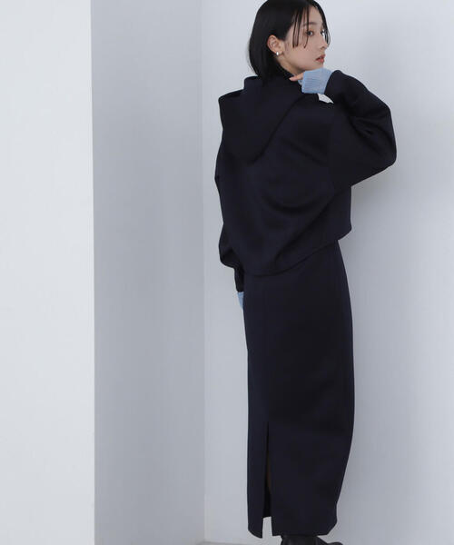 「NATURAL BEAUTY BASIC」 セットアップ MEDIUM グレー レディースの画像