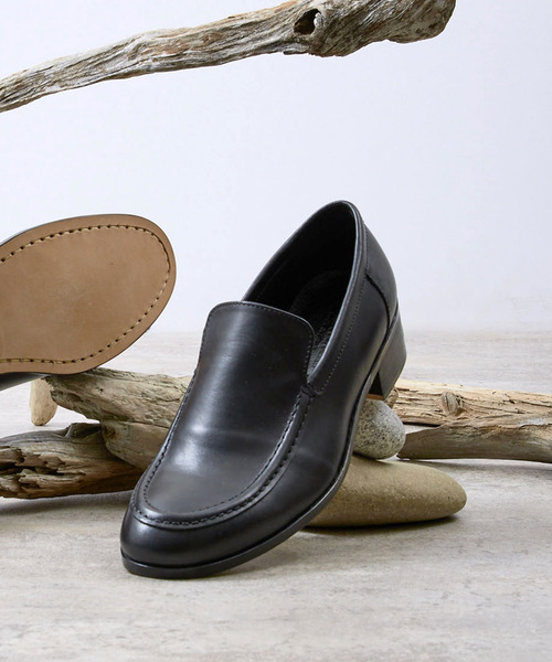 40 PADORONE パドローネ ローファー 革靴 スリッポン ナノユニバース PADRONE（パドローネ） ローファー パドローネ / LEATHER MOCCASIN