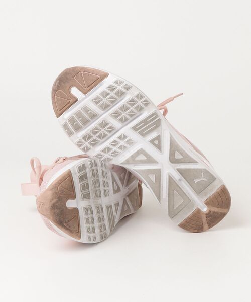 「PUMA」 ローカットスニーカー 25.5cm ピンク レディース_画像3