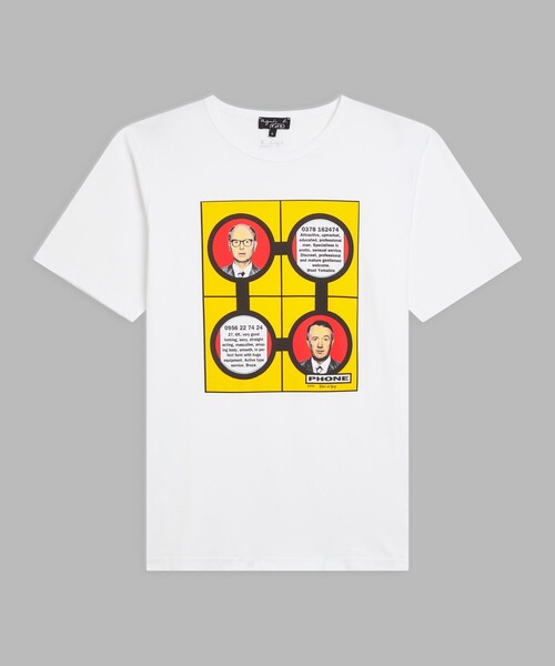 新品未開封 アニエスベー agnes b. 半袖Tシャツ T2 agnes b.（アニエスベー） tシャツ アイコニック プリント コットン