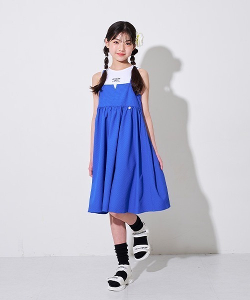 「by LOVEiT」 「KIDS」フラットサンダル 24cm ブラック キッズ_画像5