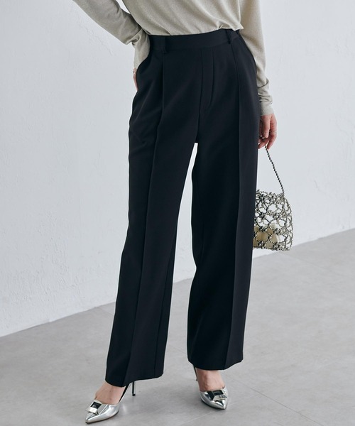 「RANAN」 スラックス M チャコール レディース_画像7