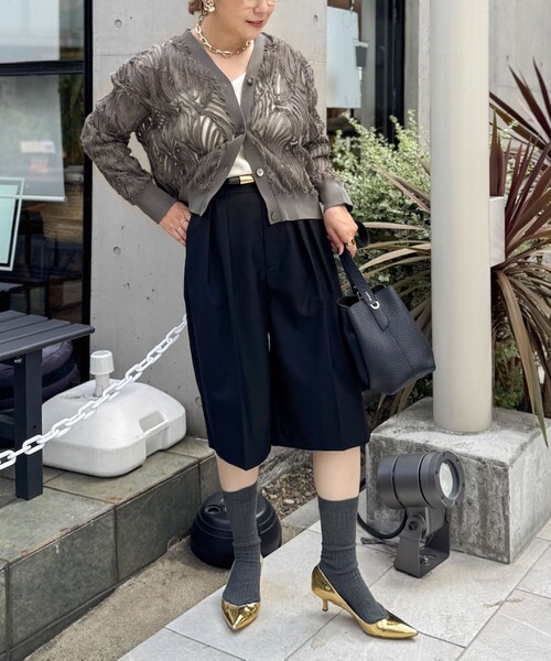 「Rie Miller」 カーディガン 38 キナリ レディース_画像3