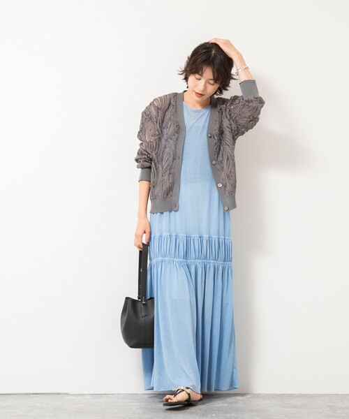 「Rie Miller」 カーディガン 38 キナリ レディース_画像6