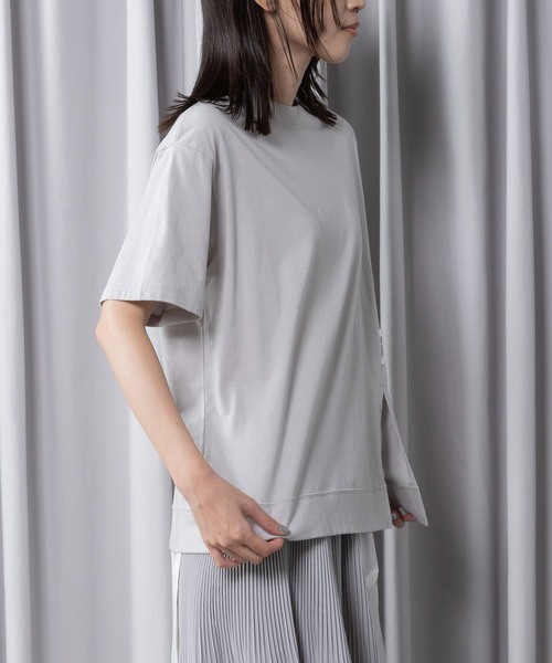 tシャツ ベーシックTシャツ レディースの画像