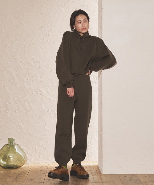 「Audrey and John Wad」 イージーパンツ FREE オフホワイト レディース_画像6