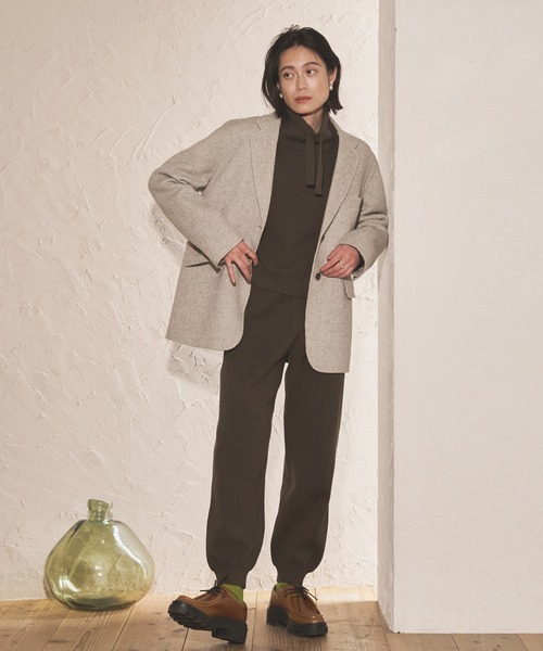 「Audrey and John Wad」 イージーパンツ FREE オフホワイト レディース_画像8