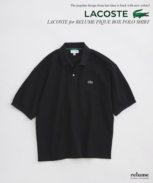 LACOSTE（ラコステ） ポロシャツ 別注 ボックスシルエット ポロシャツ