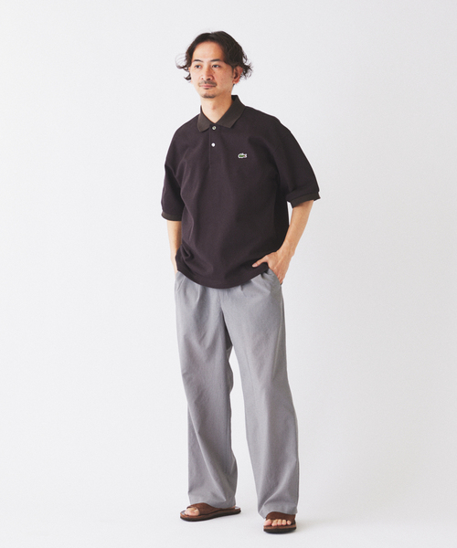 LACOSTE（ラコステ） ポロシャツ 別注 ボックスシルエット ポロシャツ