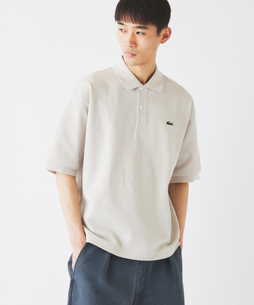 LACOSTE（ラコステ） ポロシャツ 別注 ボックスシルエット ポロシャツ